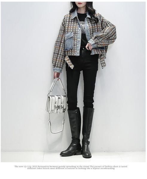 2021 new women's brem jacket autumn winternew denim couture loose long sleeve unique lapel fashion clothes coat15m pb1x, Black
2021 new women's brem jacket autumn winternew denim couture loose long sleeve unique lapel fashion clothes coat15m pb1x, Black