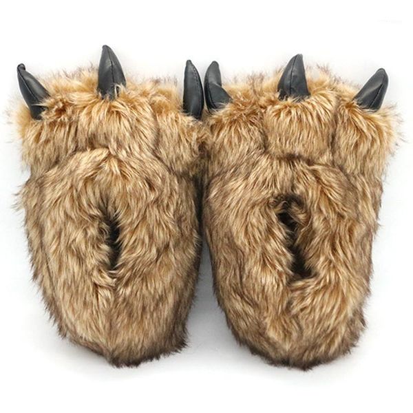 slippers women's winter bear claw cotton indoor warm fur slides ladies cute plush animal shoes female flip flops1, Black
slippers women's winter bear claw cotton indoor warm fur slides ladies cute plush animal shoes female flip flops1, Black