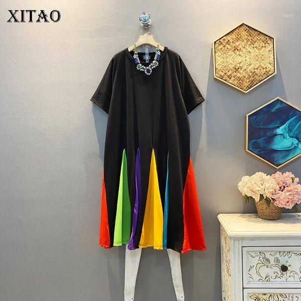 xitao patchwork multicolor striped casual dress women 2020 summer trend fashion new style o neck collar short sleeve gcc34731, Black;gray
xitao patchwork multicolor striped casual dress women 2020 summer trend fashion new style o neck collar short sleeve gcc34731, Black;gray