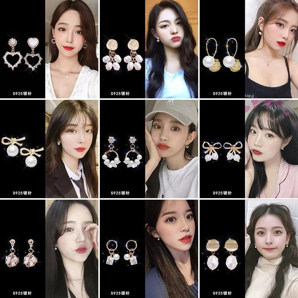 stud ls s925 of the long-term earrings burst net red hundred with simple pearl studs feminine, Golden;silver
stud ls s925 of the long-term earrings burst net red hundred with simple pearl studs feminine, Golden;silver