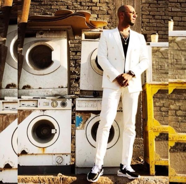 men's suits & blazers arrival white casual groomsmen tuxedo custom made men's wedding prom dress two pieces costume homme (jacket, White;black
men's suits & blazers arrival white casual groomsmen tuxedo custom made men's wedding prom dress two pieces costume homme (jacket, White;black
