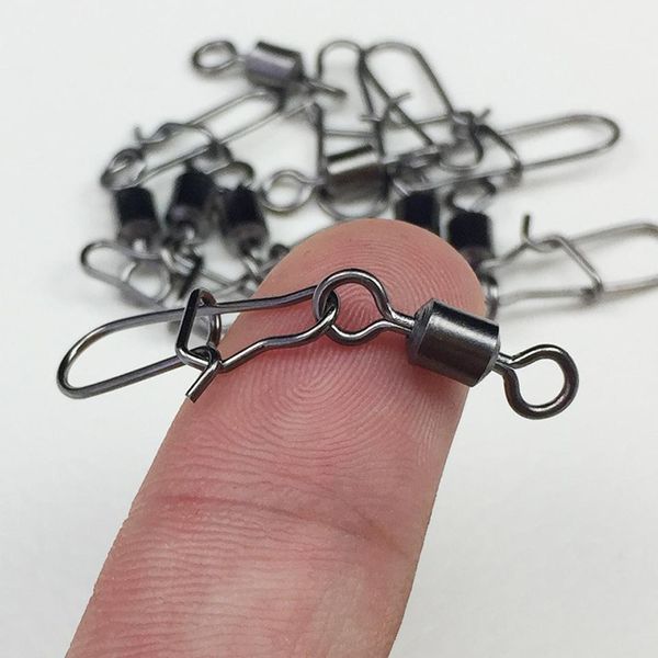 50pcs/lot steel interlock snap fishing lure tackle ball bearing swivel rolling solid rings barbed fishing hook connector bbybcj alice_bag
50pcs/lot steel interlock snap fishing lure tackle ball bearing swivel rolling solid rings barbed fishing hook connector bbybcj alice_bag