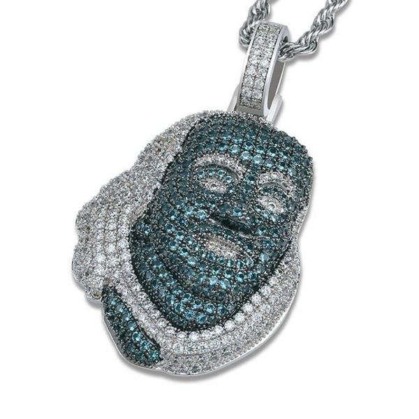 white gold bling emerald cubic zirconia mens franklin portrait pendant necklace personalized green diamond hip hop rapper jewelry for guys, Silver
white gold bling emerald cubic zirconia mens franklin portrait pendant necklace personalized green diamond hip hop rapper jewelry for guys, Silver