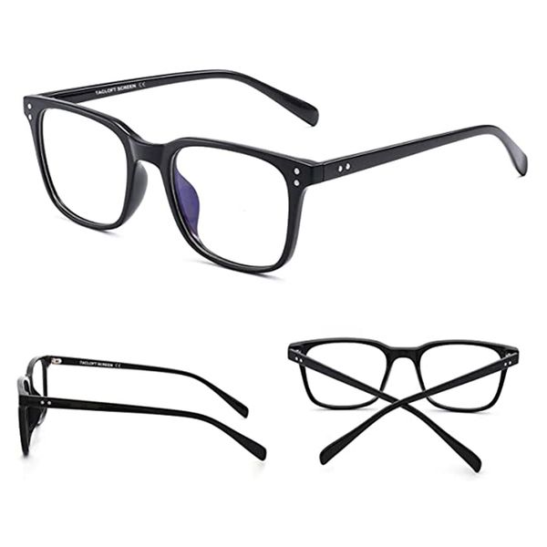 tacloft retro vingate clear blue light glasses blocking glasses computer glasses tl2008, White;black
tacloft retro vingate clear blue light glasses blocking glasses computer glasses tl2008, White;black