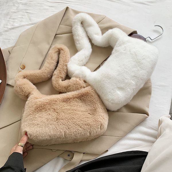 soft plush cute small shoulder bags for women winter warm simple wild handbags women's trending armpit bag c0117
soft plush cute small shoulder bags for women winter warm simple wild handbags women's trending armpit bag c0117