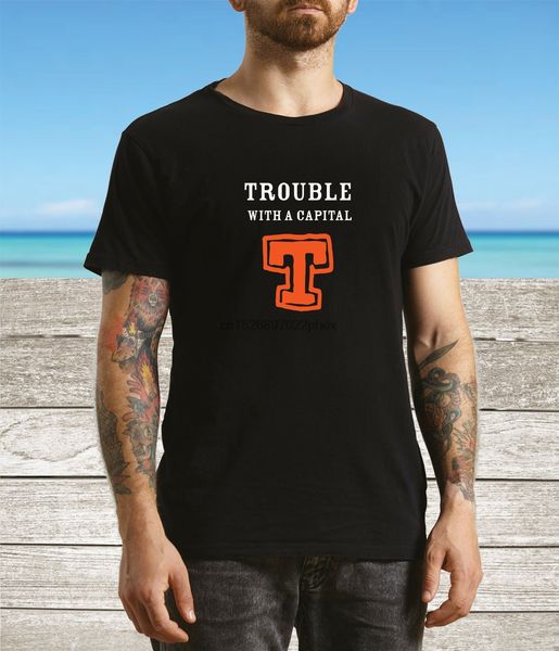 black t shirt. typographic design. t shirt gift. trouble with a capital t. orange colour design men t shirt sport hooded sweatshirt hoodie
black t shirt. typographic design. t shirt gift. trouble with a capital t. orange colour design men t shirt sport hooded sweatshirt hoodie