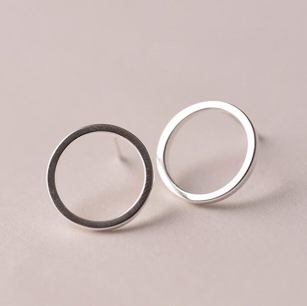 925 sterling silver earrings simple circles stud earrings for women hypoallergenic sterling silver jewelry pendientes mujer, Golden;silver
925 sterling silver earrings simple circles stud earrings for women hypoallergenic sterling silver jewelry pendientes mujer, Golden;silver