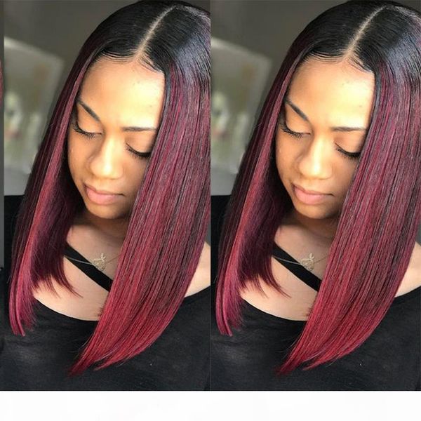 brazilian ombre human hair bundles with closure virgin human hair weaves with 4x4 hair closure part color 1b 99j 8-28 inch, Black
brazilian ombre human hair bundles with closure virgin human hair weaves with 4x4 hair closure part color 1b 99j 8-28 inch, Black