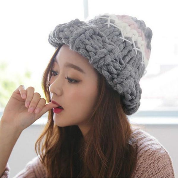 winter shag line cotton hat for women fashion skullies beanies warm fleece cap cute knitted hat, Blue;gray
winter shag line cotton hat for women fashion skullies beanies warm fleece cap cute knitted hat, Blue;gray