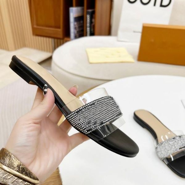 2022 new flash drilling high heel slippers designers women disposition slipper high heels sandals flip flops letter flat slide s, Black
2022 new flash drilling high heel slippers designers women disposition slipper high heels sandals flip flops letter flat slide s, Black