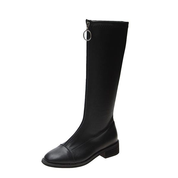women boots slim over-the-knee boots fashion suede and leather thigh high female winter bota 2020 s11-43, Black
women boots slim over-the-knee boots fashion suede and leather thigh high female winter bota 2020 s11-43, Black