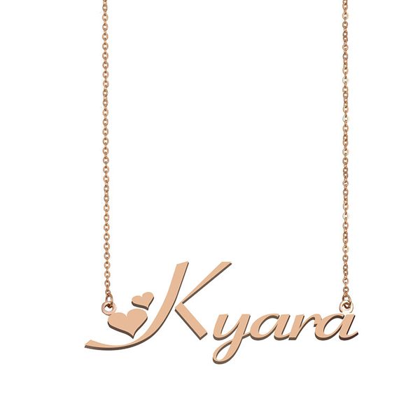 kyara name necklace custom nameplate pendant for women girls birthday gift kids friends jewelry 18k gold plated stainless steel, Silver
kyara name necklace custom nameplate pendant for women girls birthday gift kids friends jewelry 18k gold plated stainless steel, Silver