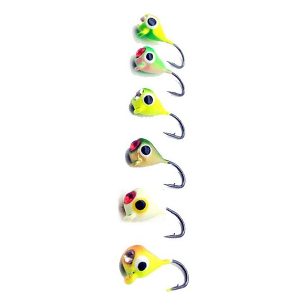 6pcs/lot winter ice fishing hook lure 1.5cm 1.1g lead head hook bait jigging fishing pesca tackle isca sqczcu pingtoy
6pcs/lot winter ice fishing hook lure 1.5cm 1.1g lead head hook bait jigging fishing pesca tackle isca sqczcu pingtoy