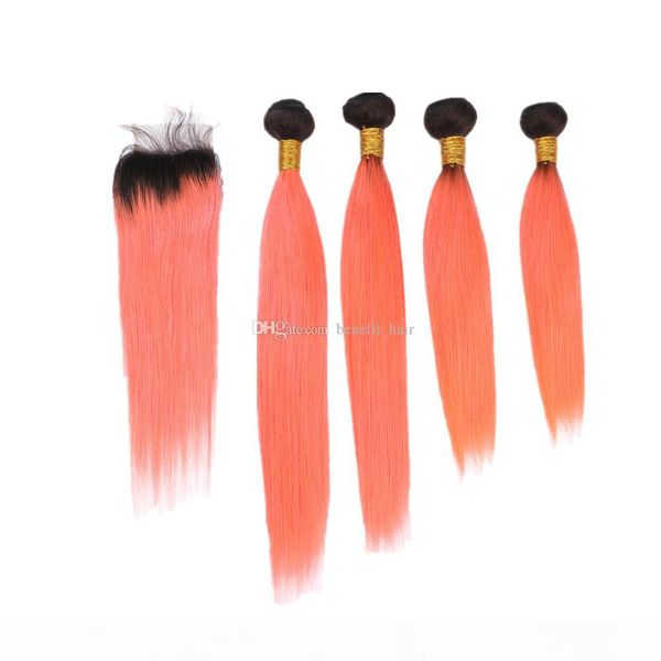 silky straight hair extensions with ombre colored 1b orange closure 4x4 ombre 1b orange color straight 4bundles with lace closure, Black;brown
silky straight hair extensions with ombre colored 1b orange closure 4x4 ombre 1b orange color straight 4bundles with lace closure, Black;brown