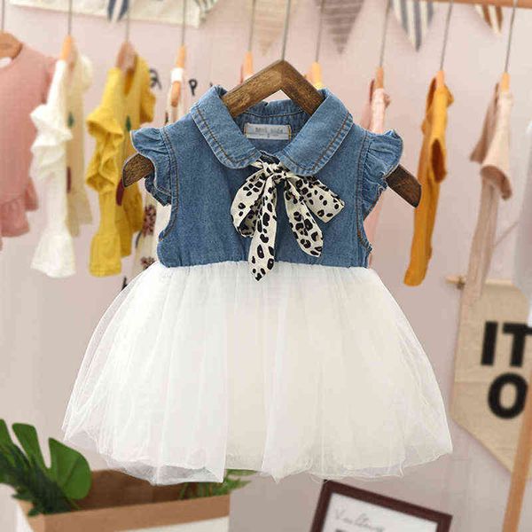 bear leader baby girls dress new summer girl party dresses casual jean yarn princess dress sleeveless bow tie children clothing y220310, White
bear leader baby girls dress new summer girl party dresses casual jean yarn princess dress sleeveless bow tie children clothing y220310, White