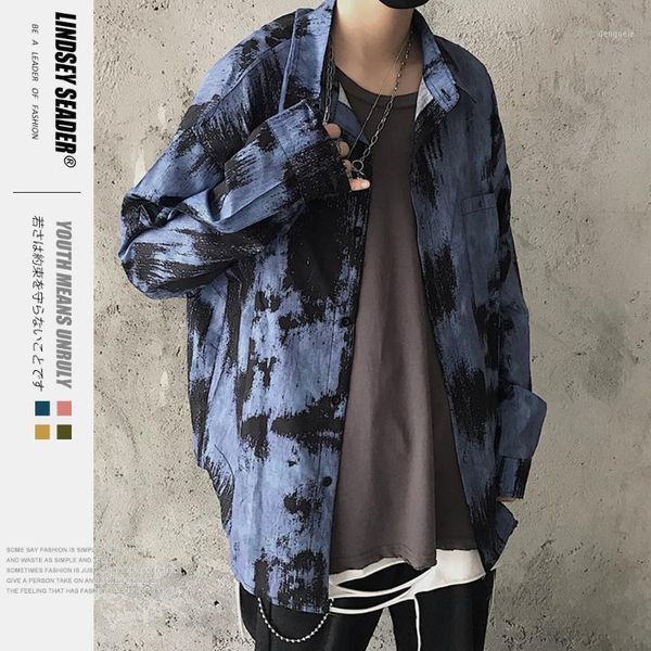 lindsey seader 2020 hip hop shirt men streetwear tie-dyed print shirt retro harajuku long sleeve casual clothes hiphop1, White;black
lindsey seader 2020 hip hop shirt men streetwear tie-dyed print shirt retro harajuku long sleeve casual clothes hiphop1, White;black