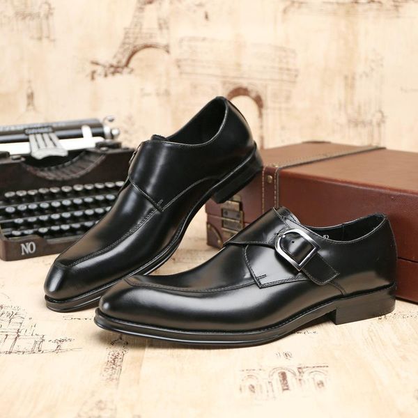 handsome2020 fashion business dress men's big genuine leather wedding shoes work comfortable to wear1, Black
handsome2020 fashion business dress men's big genuine leather wedding shoes work comfortable to wear1, Black