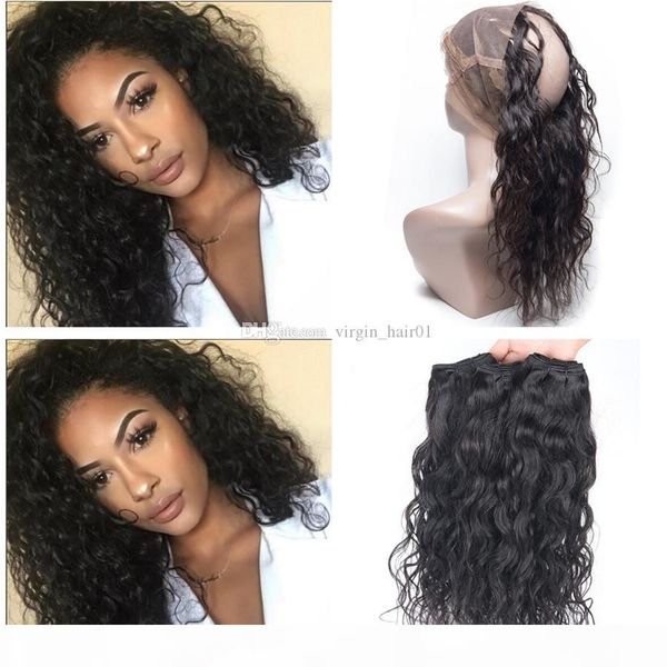 9a malasyian hair wet and wavy with 360 full lace frontals water wave human hair bundles with lace band frontal closure 4pcs lot, Black;brown
9a malasyian hair wet and wavy with 360 full lace frontals water wave human hair bundles with lace band frontal closure 4pcs lot, Black;brown