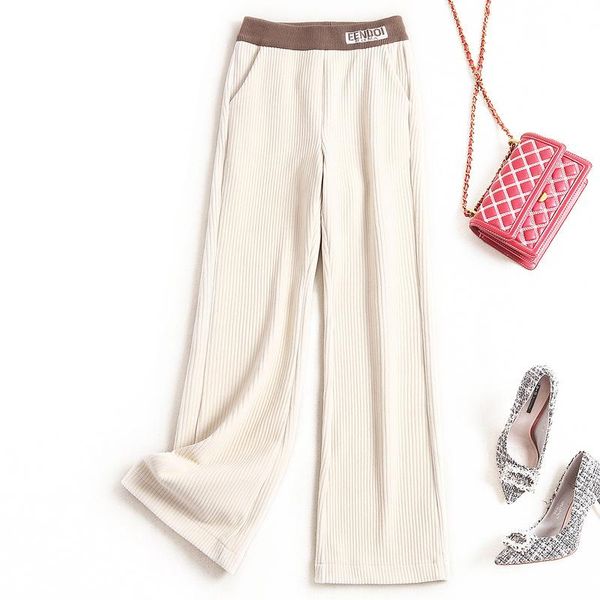 quality eurasia corduroy casual pants women's fall 2021 new product elastic waist micro pull pants solid color m9017, Black;white
quality eurasia corduroy casual pants women's fall 2021 new product elastic waist micro pull pants solid color m9017, Black;white