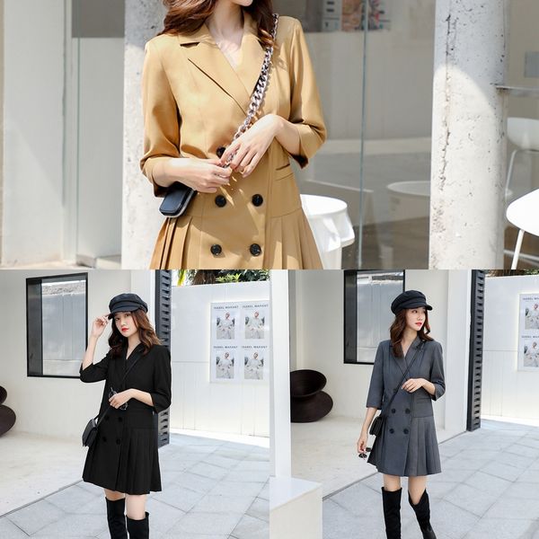 yayiyuan temperament seven-quarter sleeve double-breasted waist-tight dress dressskirt dressdesign skirt light mature style dress personaliz, Black;gray
yayiyuan temperament seven-quarter sleeve double-breasted waist-tight dress dressskirt dressdesign skirt light mature style dress personaliz, Black;gray