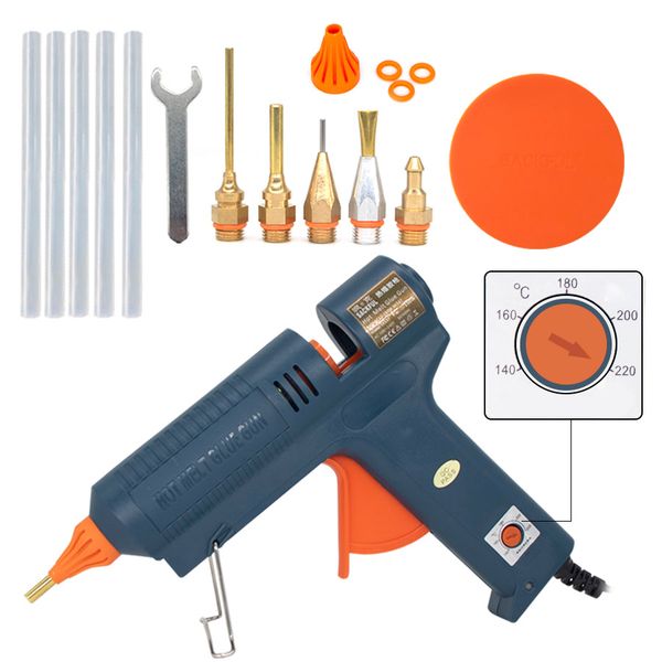 150w 110-220v melt glue gun adjustable temperature glue gun for 11mm glue sticks home diy repair hand tool gun
150w 110-220v melt glue gun adjustable temperature glue gun for 11mm glue sticks home diy repair hand tool gun