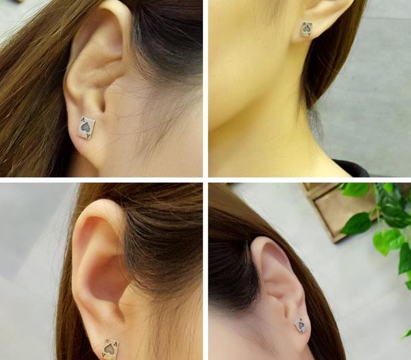 vamgoth1573 925 sterling silver aces stud earrings neo-gothic fashion jewelry 1, Golden;silver
vamgoth1573 925 sterling silver aces stud earrings neo-gothic fashion jewelry 1, Golden;silver
