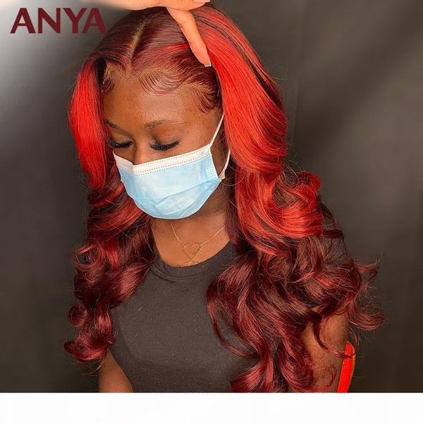 anya red highlight ombre color lace front wig pre plucked body wave human hair wigs transparent lace remy hair for black women, Black;brown
anya red highlight ombre color lace front wig pre plucked body wave human hair wigs transparent lace remy hair for black women, Black;brown