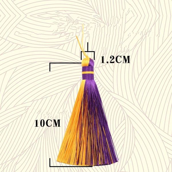 5pcs 10cm double color polyester tassels diy jewelry curtain home textile cellphone garment decorative pendants craft tassels h wmtkzw 
5pcs 10cm double color polyester tassels diy jewelry curtain home textile cellphone garment decorative pendants craft tassels h wmtkzw