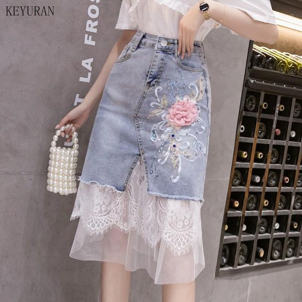 skirts women's skirt summer 2021 beading embroidery package hip denim tulle patchwork mesh jeans a-line woman midi1, Black
skirts women's skirt summer 2021 beading embroidery package hip denim tulle patchwork mesh jeans a-line woman midi1, Black