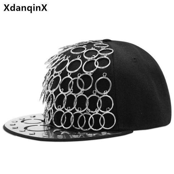 ball caps xdanqinx adjustable size 2021 punk style hip hop for men women novelty headdress decoration flat brim cap couple hats, Blue;gray
ball caps xdanqinx adjustable size 2021 punk style hip hop for men women novelty headdress decoration flat brim cap couple hats, Blue;gray