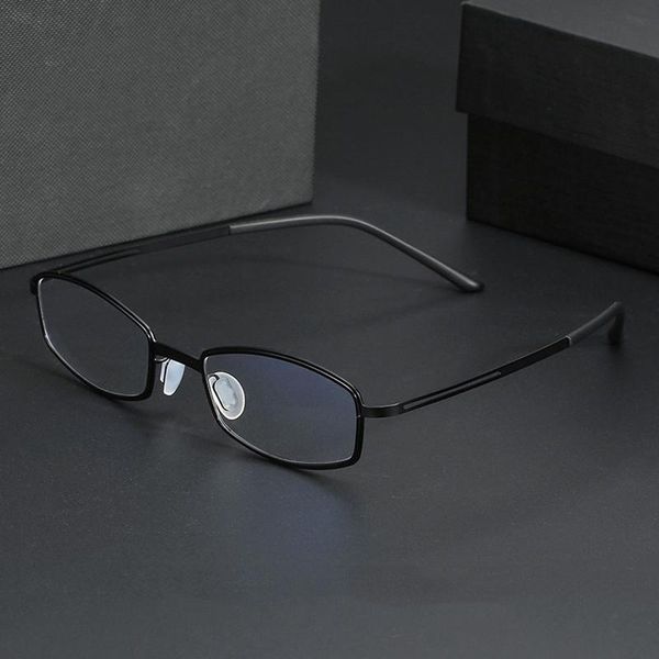 fashion sunglasses frames titanium glasses frame men 2021 vintage square eye man optical prescription eyeglasses eyewear clear oculos gafas, Black
fashion sunglasses frames titanium glasses frame men 2021 vintage square eye man optical prescription eyeglasses eyewear clear oculos gafas, Black