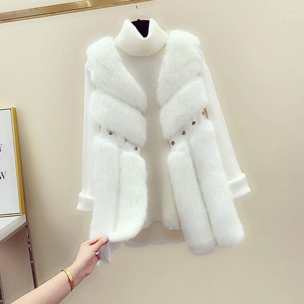 women 2021 autumn winter faux fur vest female fashion artificial faux fur vests ladies warm fake waistcoats c2441, Black
women 2021 autumn winter faux fur vest female fashion artificial faux fur vests ladies warm fake waistcoats c2441, Black