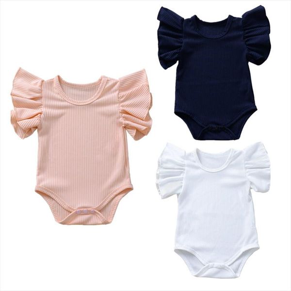 cute summer newborn baby bodysuits cotton knit infant kids solid fly sleeve jumpsuits princess sweet bodysuits sunsuit 0 18m, Blue
cute summer newborn baby bodysuits cotton knit infant kids solid fly sleeve jumpsuits princess sweet bodysuits sunsuit 0 18m, Blue