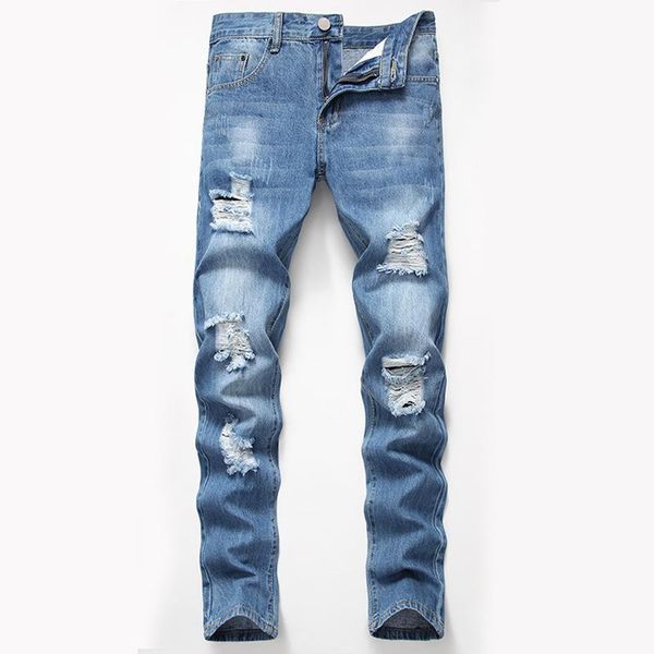 2d jeans men's loose fall new european and american ripped straight jeans light blue large size cross-border men's pants trend
2d jeans men's loose fall new european and american ripped straight jeans light blue large size cross-border men's pants trend