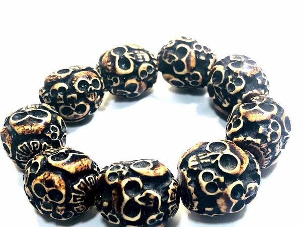 skeleton fashion mens heavy bracelet gothic punk biker skull jewelry bangle, Black
skeleton fashion mens heavy bracelet gothic punk biker skull jewelry bangle, Black