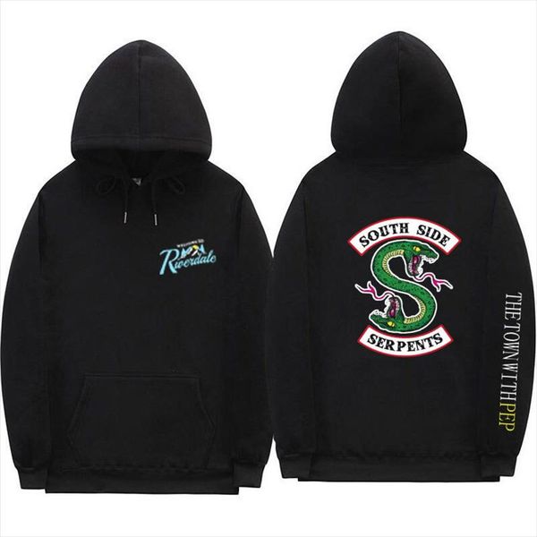 new south side serpents hoodie sweatshirt hip hop streetwear autumn winter print hoodies women fashion riverdale hoodie, Black
new south side serpents hoodie sweatshirt hip hop streetwear autumn winter print hoodies women fashion riverdale hoodie, Black