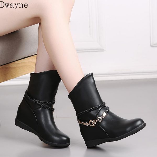 2020 autumn and winter new middle tube leather inner heightened velvet sleeve martin boots children, Black
2020 autumn and winter new middle tube leather inner heightened velvet sleeve martin boots children, Black