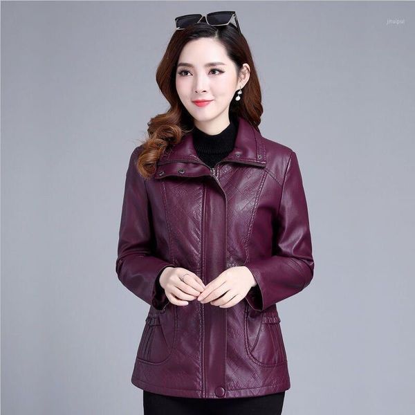 big size pu leather coat women new 2020 women leather jacket short slim spring autumn motorcycle jackets mother clothing black1, Black
big size pu leather coat women new 2020 women leather jacket short slim spring autumn motorcycle jackets mother clothing black1, Black