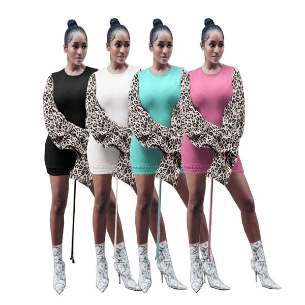 fashion women clothing leopard print stitching drawstring dress elegant panelled puff ruffle sleeve long skirts fall winter new, Black;gray
fashion women clothing leopard print stitching drawstring dress elegant panelled puff ruffle sleeve long skirts fall winter new, Black;gray