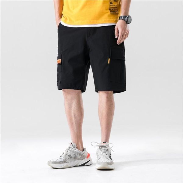 men's shorts men streetwear side buckle ribbon color block patchwork cargo loose hip hop summer casual multi pockets baggy, White;black
men's shorts men streetwear side buckle ribbon color block patchwork cargo loose hip hop summer casual multi pockets baggy, White;black