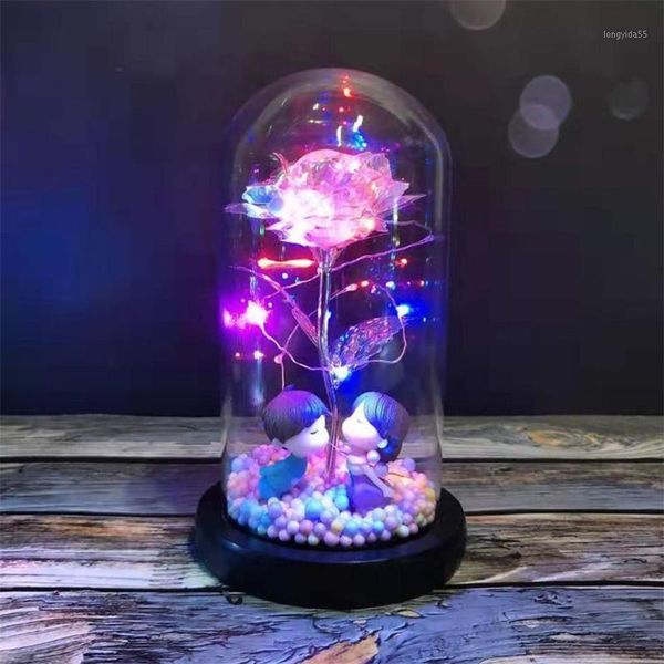 led gold foil red rose light clear glass dome black base lampshade red rose lamp for mother's day valentines day gift1
led gold foil red rose light clear glass dome black base lampshade red rose lamp for mother's day valentines day gift1