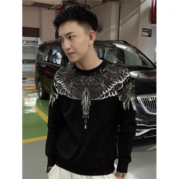 men's long sleeve diamond printed casual for men1, White;black
men's long sleeve diamond printed casual for men1, White;black