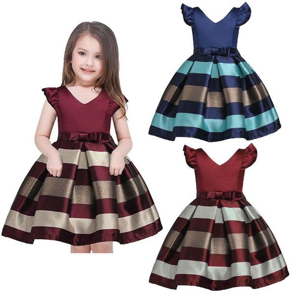 baby girls striped dress for girls formal wedding party dresses kids princess christmas dress costume children girls clothing, Red;yellow
baby girls striped dress for girls formal wedding party dresses kids princess christmas dress costume children girls clothing, Red;yellow