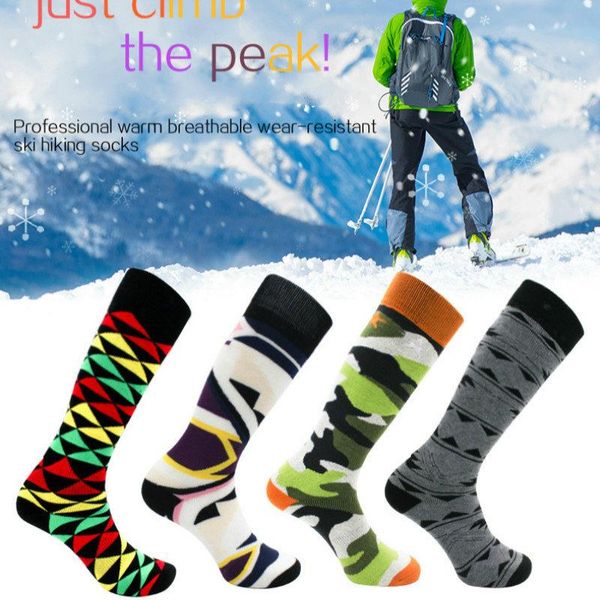 sports socks smn ski outdoor thick long tube mountain hiking fast dry men women warm breathable, Black
sports socks smn ski outdoor thick long tube mountain hiking fast dry men women warm breathable, Black
