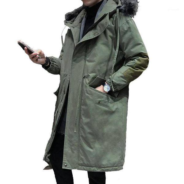 new winter warm parkas men's long cotton-padded winter coats cotton-padded big fur collar jacket men's x-long parkas1, Black
new winter warm parkas men's long cotton-padded winter coats cotton-padded big fur collar jacket men's x-long parkas1, Black