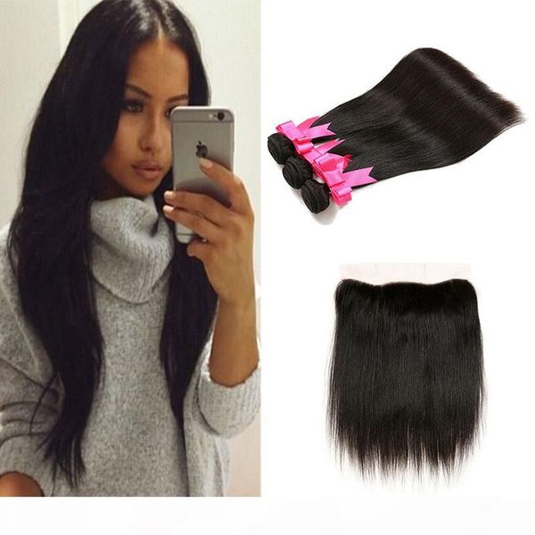 13x4 бразильские шнурка frontals с 3 связки straight человеческие ткет волос с фронтальным бразильский девы волос с кружевом фронтальная зак, Black
13x4 бразильские шнурка frontals с 3 связки straight человеческие ткет волос с фронтальным бразильский девы волос с кружевом фронтальная зак, Black
