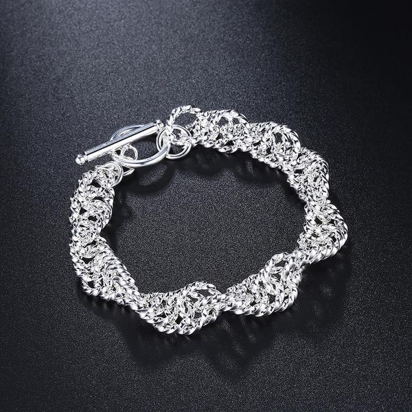 beautiful cute lady elegant wedding women men silver color rope circle chain bracelet fashion jewelry wholesale h240 h bbyrhz, Black
beautiful cute lady elegant wedding women men silver color rope circle chain bracelet fashion jewelry wholesale h240 h bbyrhz, Black