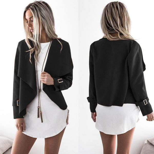 women's vests women casual mid coat lapel slim cardigan outdoor suit basic jackets spring autumn ladies outwear, Black;white
women's vests women casual mid coat lapel slim cardigan outdoor suit basic jackets spring autumn ladies outwear, Black;white