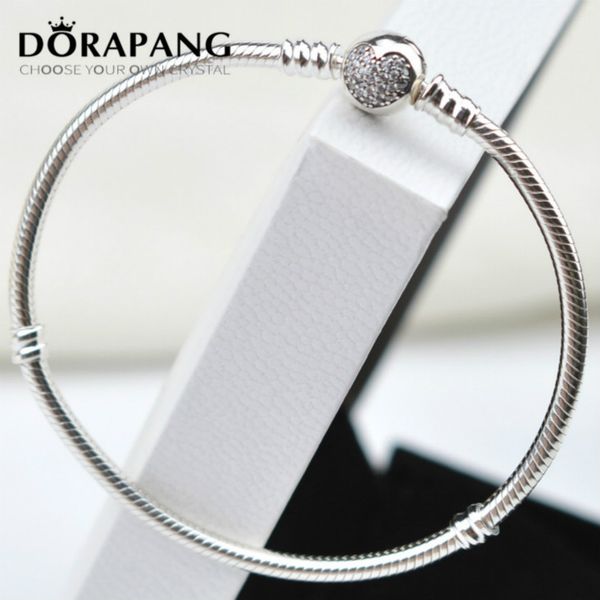 2021 new factory wholesale 925 sterling silver heart bracelets snake chain fit charm bead bangle logo bracelet jewelry women gift 8031, Black
2021 new factory wholesale 925 sterling silver heart bracelets snake chain fit charm bead bangle logo bracelet jewelry women gift 8031, Black
