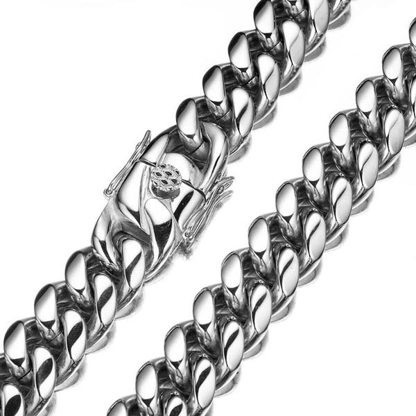 16mm stainless steel silver color cuban curb link chain men's dragon claw buckle necklace bracelet jewelry 7-40inch
16mm stainless steel silver color cuban curb link chain men's dragon claw buckle necklace bracelet jewelry 7-40inch